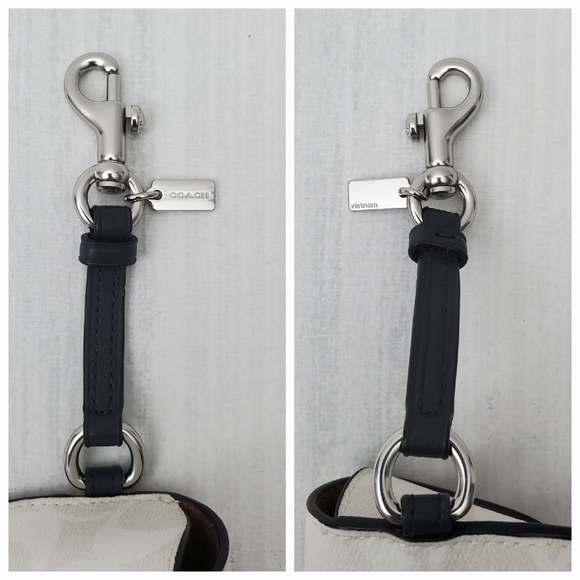 COACH Sunglasses Case In Signature Canvas White - Picture 6 of 12